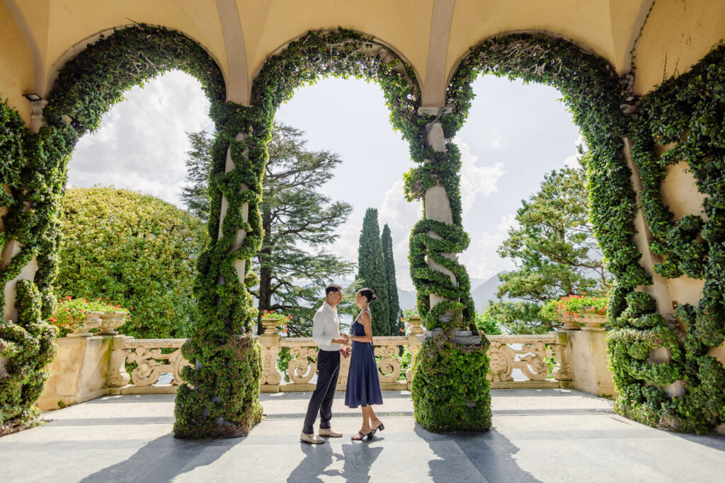 Engagement at Villa del Balbianello 17