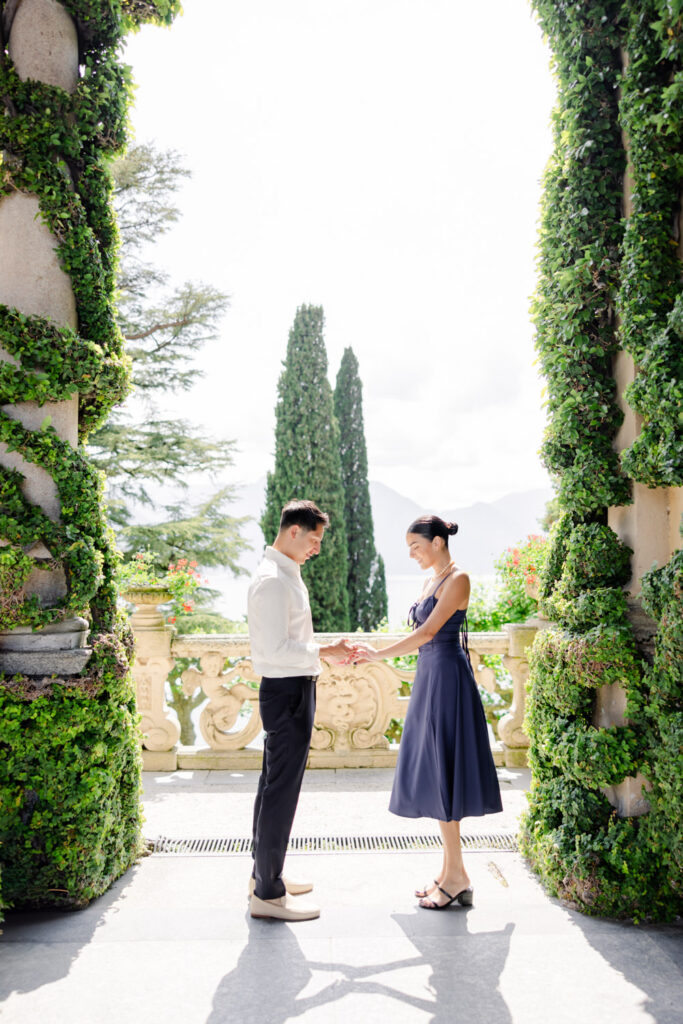 Engagement at Villa del Balbianello 34