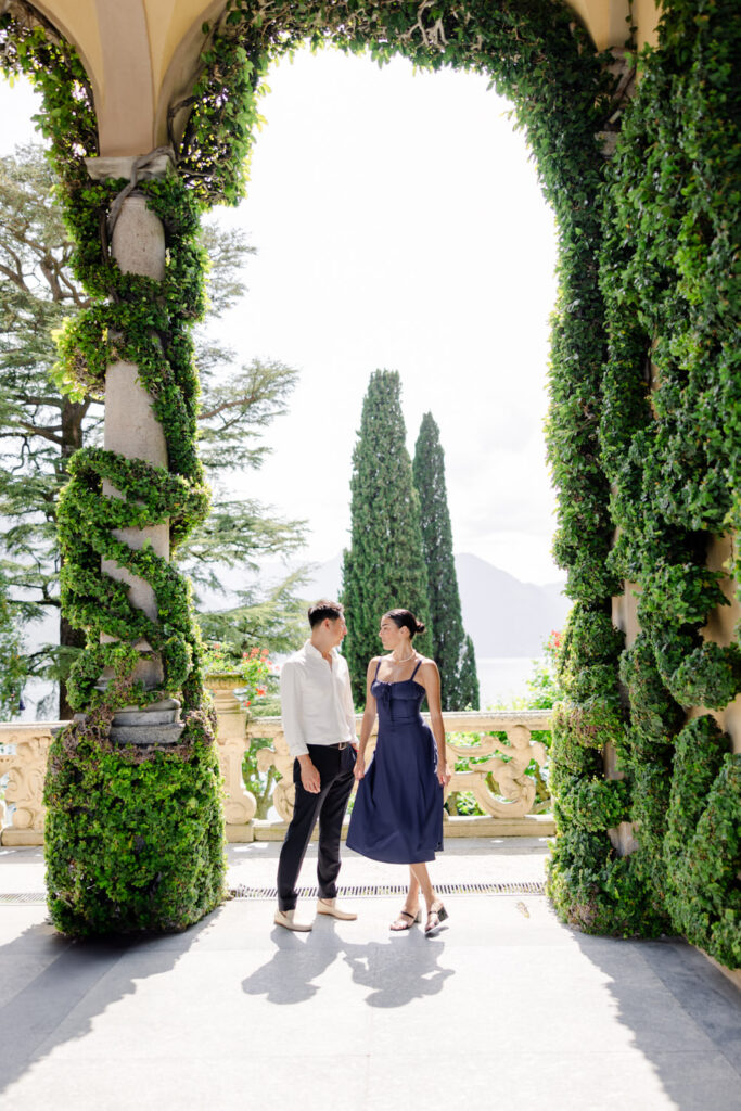 Engagement at Villa del Balbianello 41